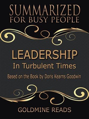 cover image of Leadership--Summarized for Busy People